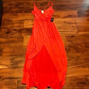 Beautiful orange dress